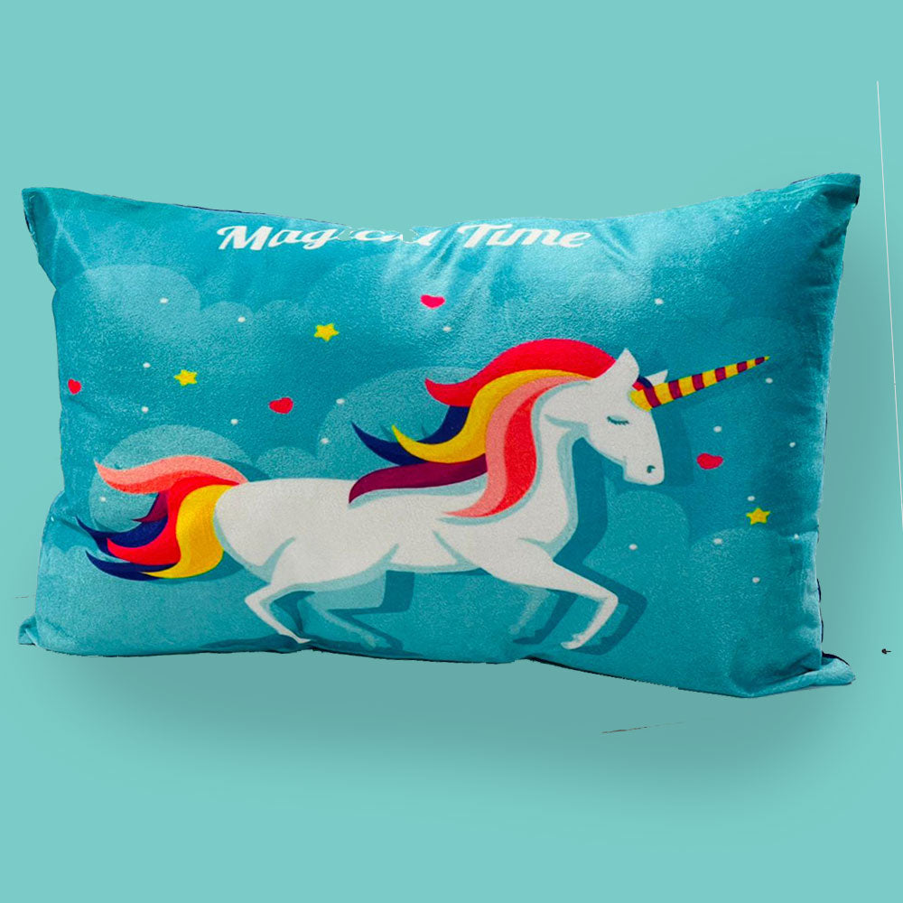 Super Soft Unicorns Design Microfibre Kids Pillow