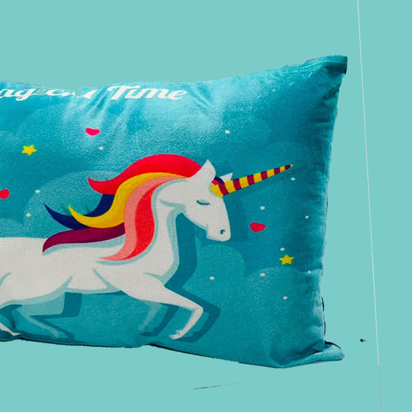 Super Soft Unicorns Design Microfibre Kids Pillow